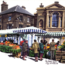 The Market Square, Bury St Edmunds