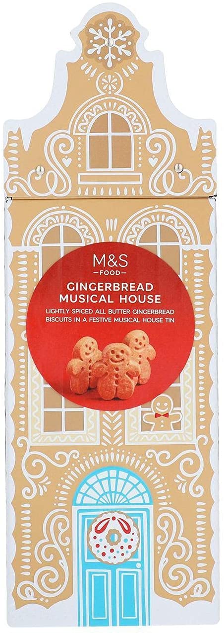Kate Forrester designs an incredible musical gingerbread house for M&S.